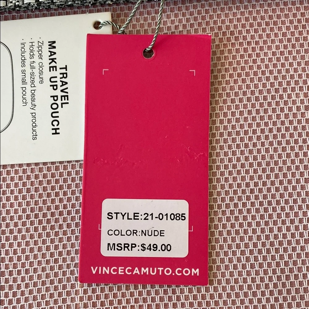 Vince Camuto Floral Cosmetic Bag - Picture 6 of 8